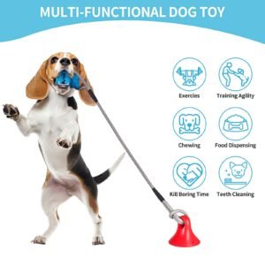 NEZIN Suction Cup Dog Chew Toy