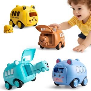 RollieZoo™ Animal Cars (Set of 4)
